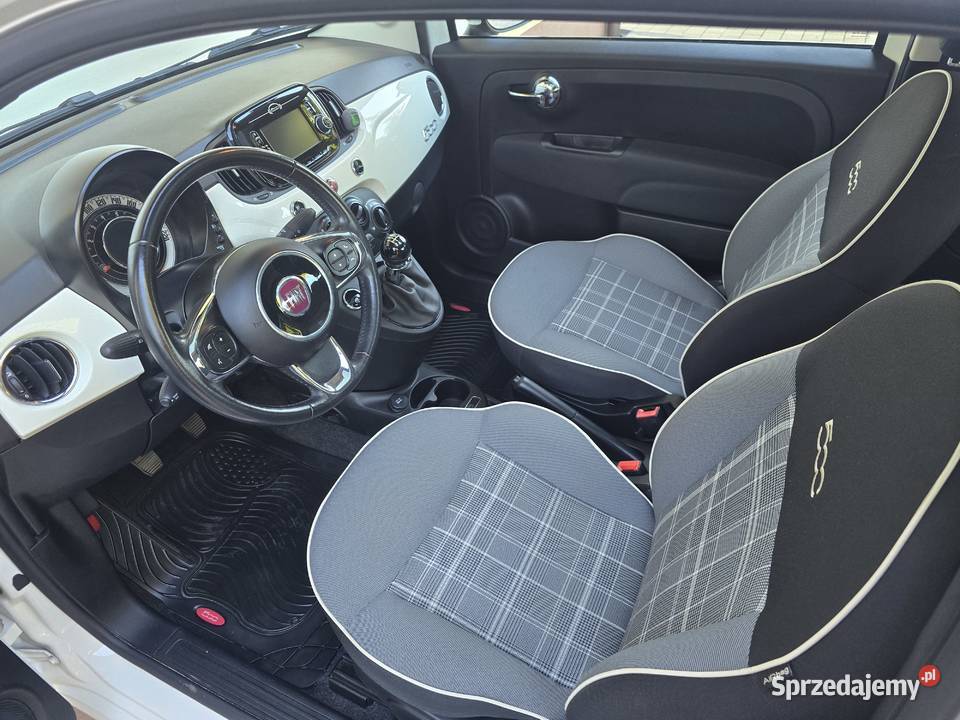 Fiat 500 12 salon Polska 1sza rej 2019 Longue Karczew sprzedam