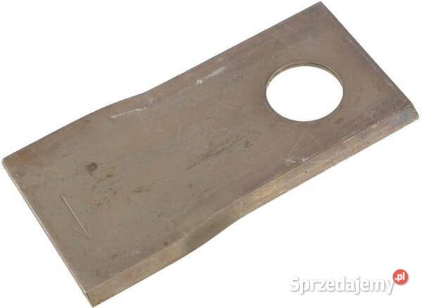 Nożyk kosiarki rotacyjnej lewy 106x49x3 mm otwór małopolskie Kamionna