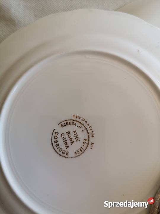 Filiżanka z talerzykiem deserowym COBRIGE Gdańsk