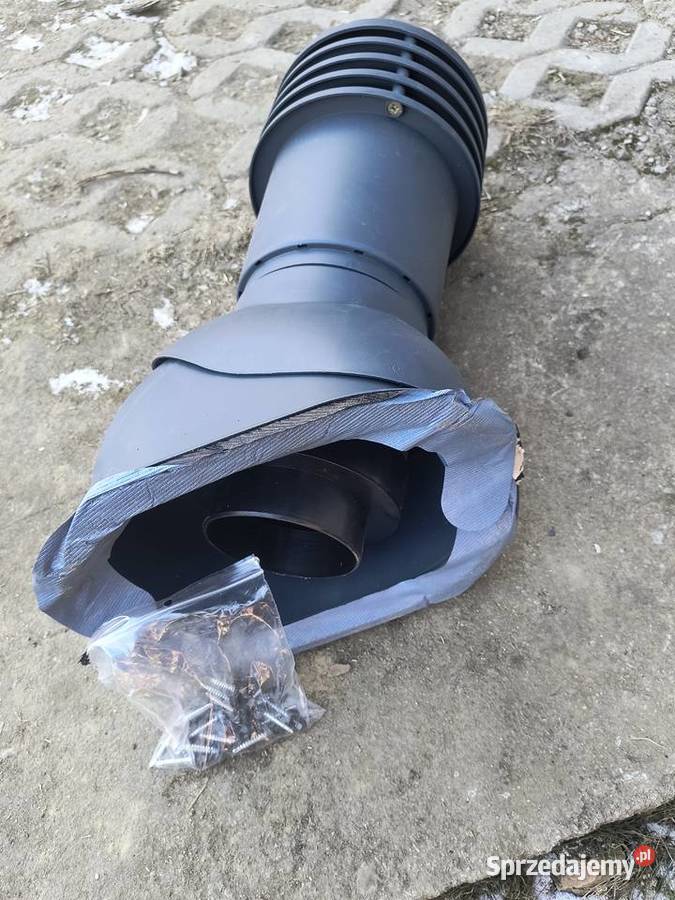 Kominek wentylacyjny fi 125 antracyt małopolskie Rożnów