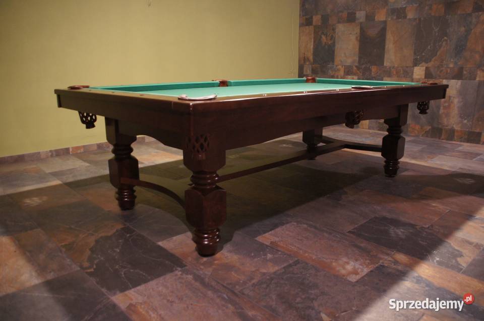 Stylowy Stół z Drewna NIKOL 3w1 Bilard Salon Stoły śląskie