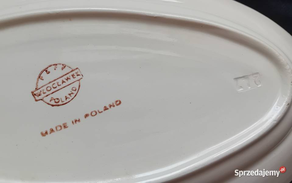 Półmisek ZPFF Włocławek wzór przedwojennny