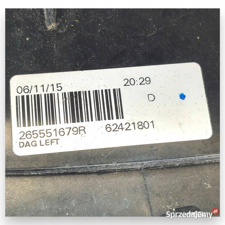 LAMPA LEWY TYŁ Dacia Duster I 20132019 lewa Chełm