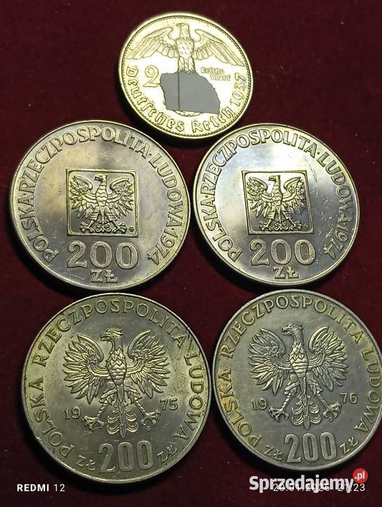 SREBRNE MONETY mazowieckie Warszawa