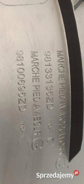 OPEL VIVARO C STOPIEŃ PRÓG LEWY PRZÓD 98133135