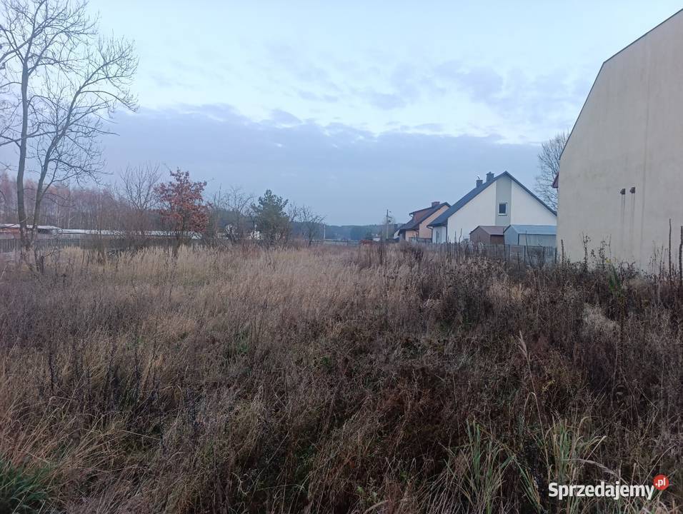 Działka budowlana z dojazdem z dwóch stron Świdno