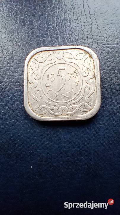 Stare monety 5 cent 1976 Surinam Lesko