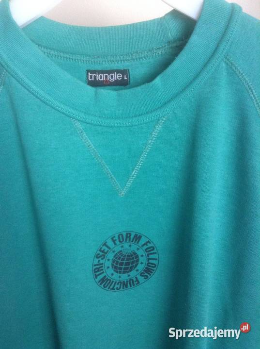 Bluza męska dresowa z logo nadrukiem L TRIANGLE