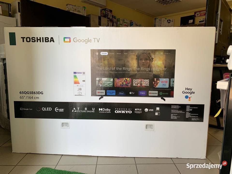 Telewizor QLED Toshiba 65QG5E63DG 65 4K UHD mazowieckie