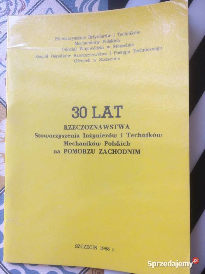 3746 30 Lat Rzeczoznawstwa Stowarzyszenia Antykwariat Antykwariat sprzedam