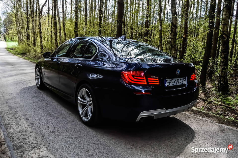 BMW Seria 5 F10 MPakiet skóry zadbany okazja łopatki zmiany biegów Bełchatów sprzedam
