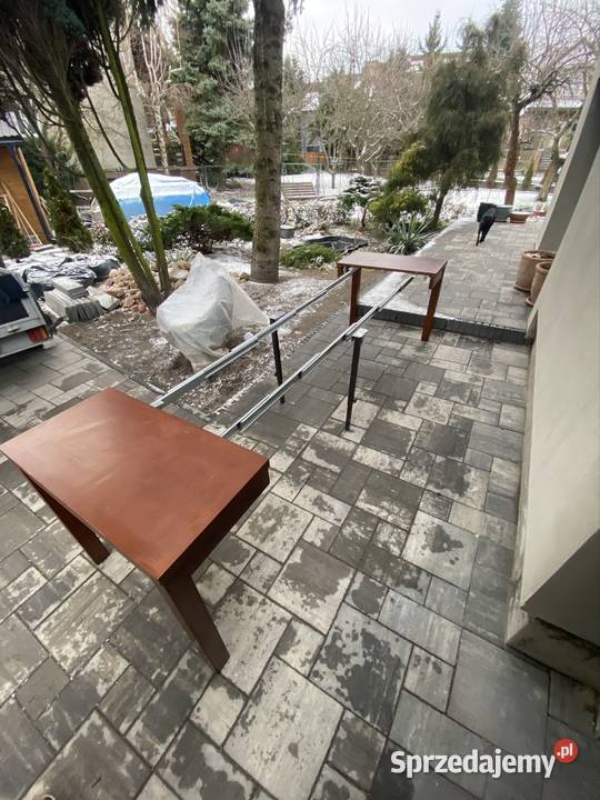 Solidny stół rozkładany firma Miro brązowy 3 Chełm sprzedam