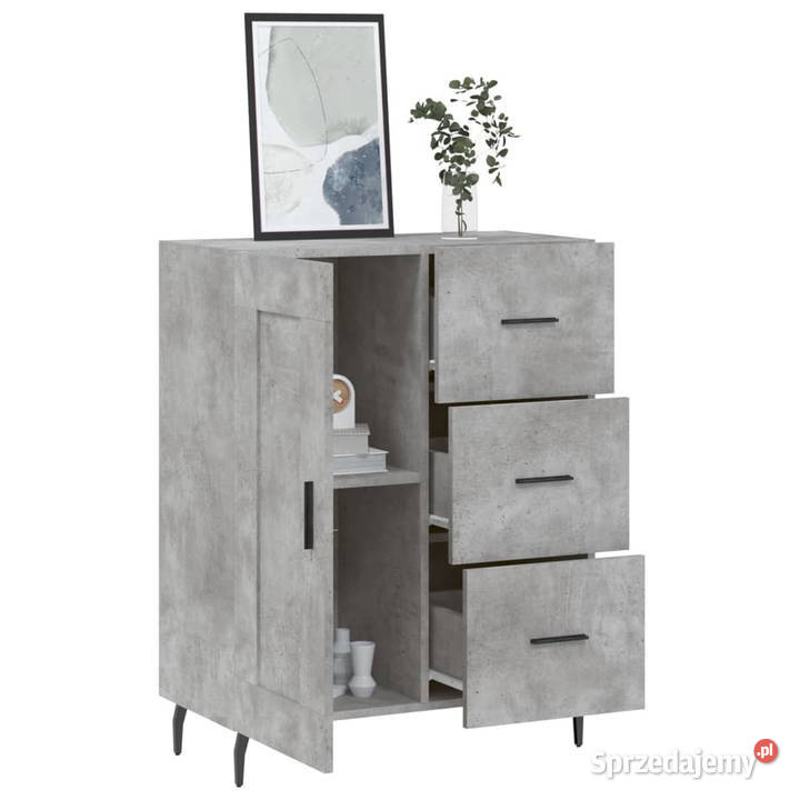 Szafka szarość betonu 695x34x90 materiał Pozostałe Warszawa