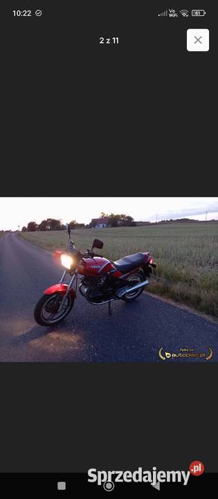 Yamaha XS 400 1987r 25KW Yamaha Barchnowy