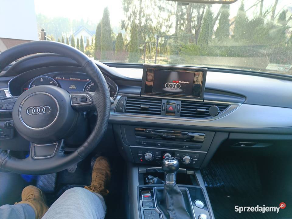 Sprzedam Audi A6 C7 20TDi 177 w białym kolorze hak Wielgolas