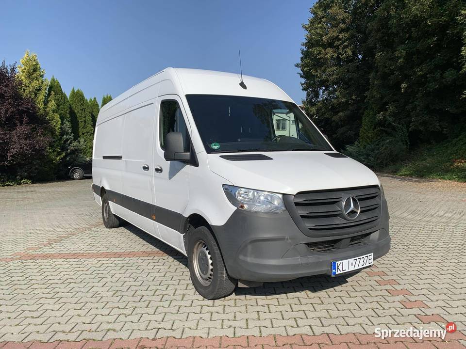Mercedes Sprinter 907 blaszak 2021 elektryczne lusterka Mszana Dolna