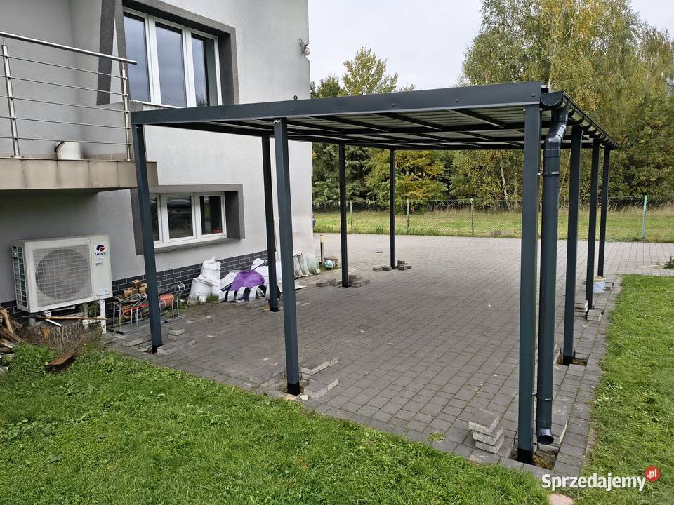 Nowoczesne Wiaty Samochodowe stalowe Carporty Bielsko-Biała