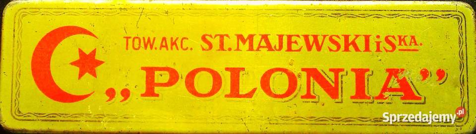 Metalowe pudełko na ołówki Polonia o twardości Kraków