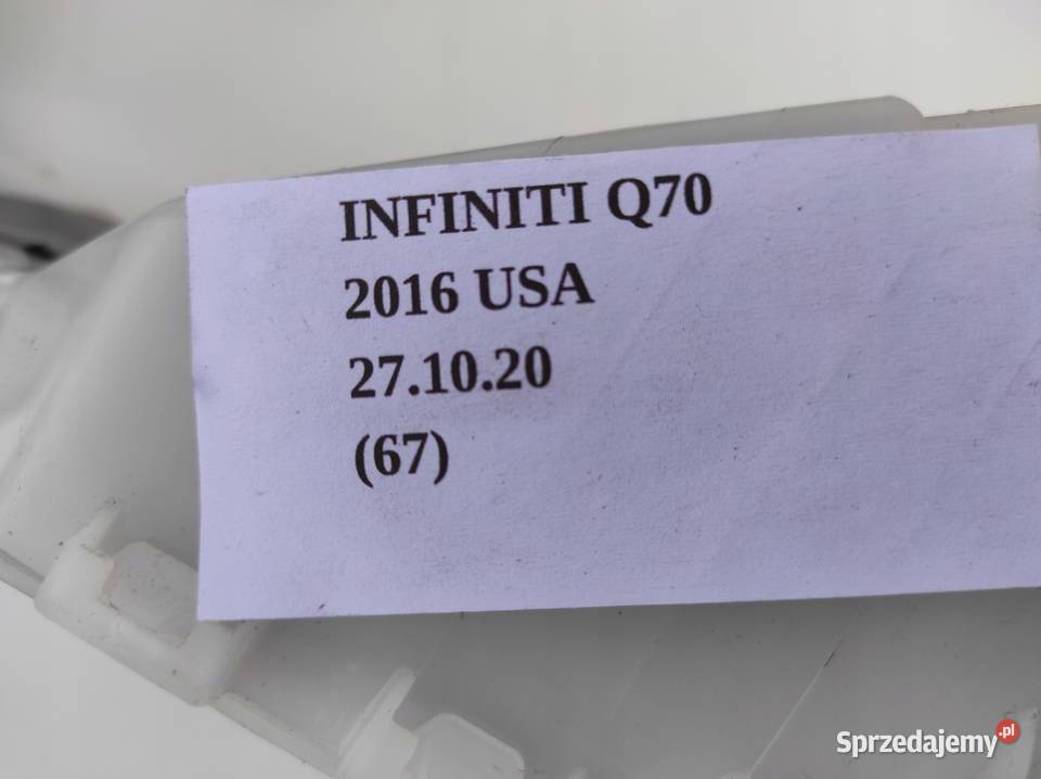 WIĄZKA INSTALACJA WNĘTRZA INFINITI Q70 M35 M37 materiały instalacyjne Nowy Tomyśl