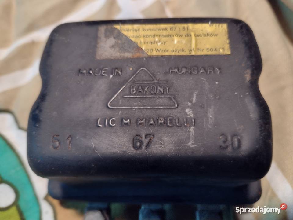 Fiat PF126p regulator napięcia Brzeg Dolny