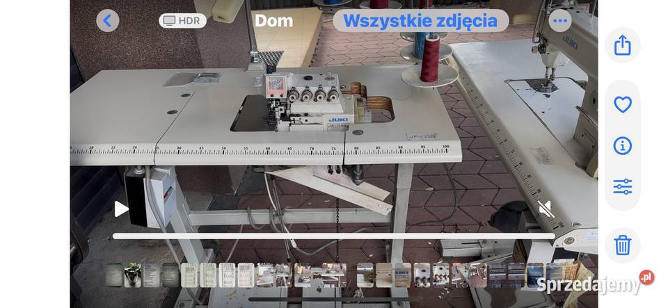 Owerlok i maszyna do szycia JUKI tanio sprzedam