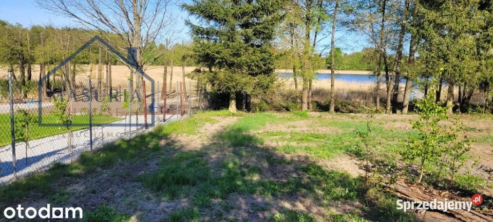 Działka rolnobudowlana z linią brzegową jeziora asfalt warmińsko-mazurskie Lubian