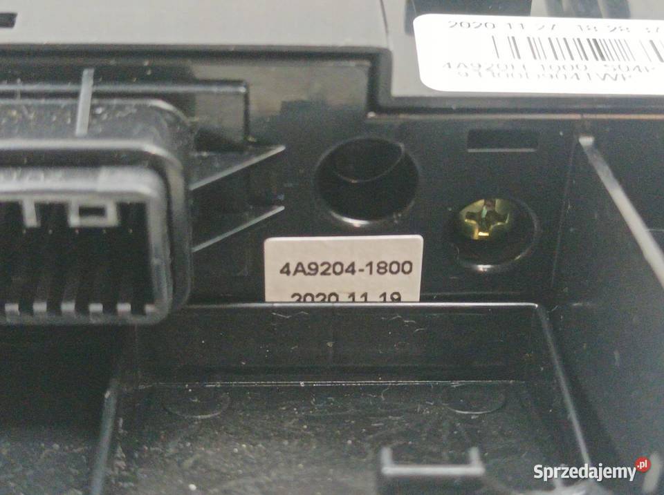 PRZEŁĄCZNIK 4A920H1000 Kia Sportage IV 20152021 świętokrzyskie