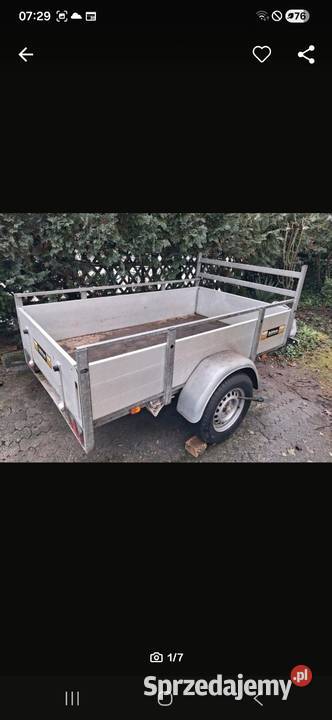 Przyczepka samochodowa 750 Sosnowica