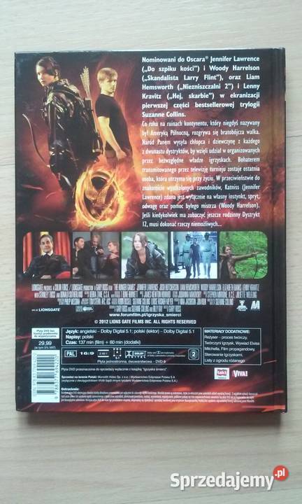 Igrzyska śmierci DVD zachodniopomorskie Szczecin