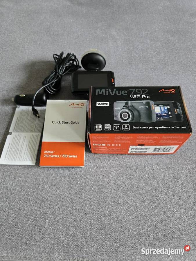 Kamera samochodowa Mio Mivue 792 WiFi Pro Kamery samochodowe Motoryzacja Czarna Woda
