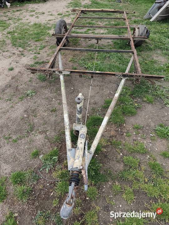 Przyczepka towarowa platforma rama Mrągowo