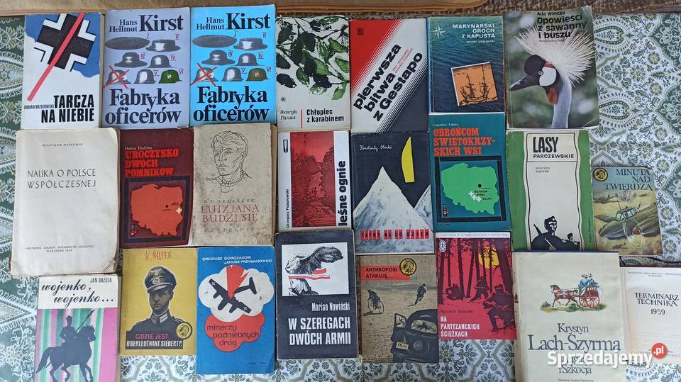 Książki z lat 5080 różna tematyka duża ilość cz2 Pozostałe Wieluń