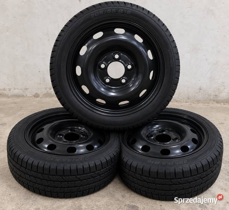 Koła zimowe stalowe 16 2055516 5x112 seat Samochodowe Jasło