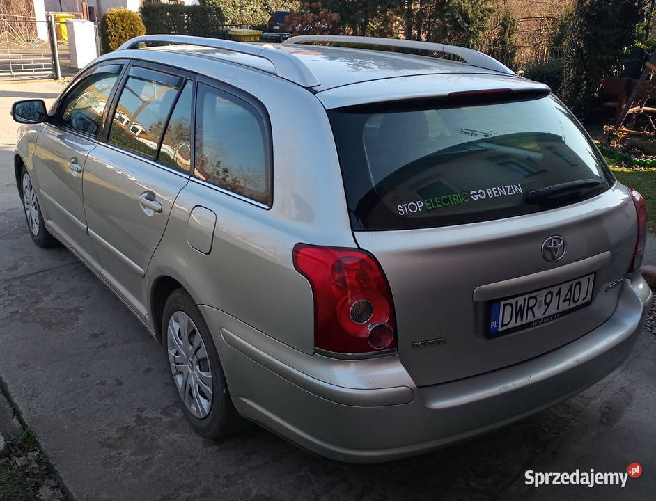 Toyota Avensis T25 18 benzyna dolnośląskie Radwanice