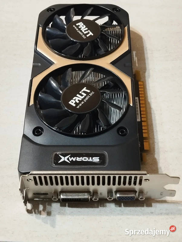 Palit GeForce GTX 750 Ti StormX Dual 2GB GDDR5 Komputery i Akcesoria lubuskie Witnica