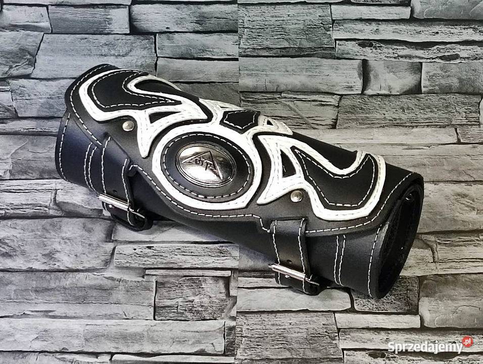 Piórnik skórzany motocyklowy sprzedam