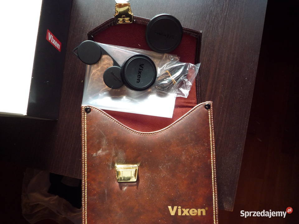 skórzane etui na lornetkę futerał pokrowiec Leśnictwo Chmiel