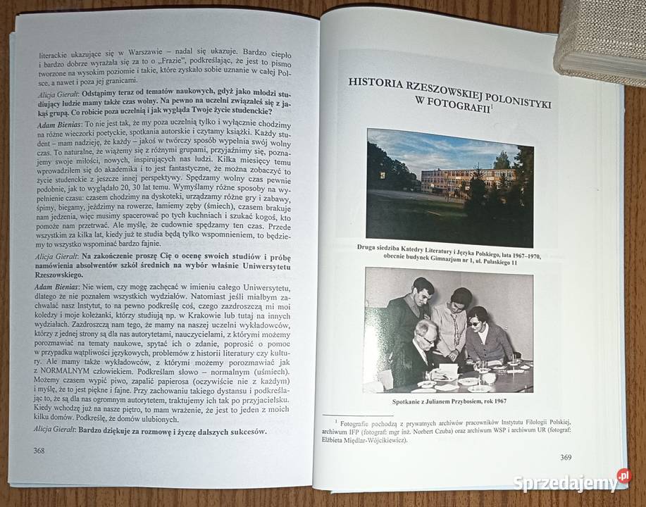 Pięćdziesiąt 50 lat polonistyki rzeszowskiej Rzeszów