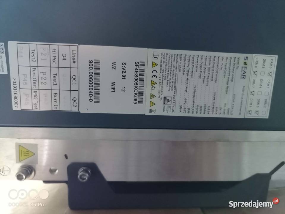 Falownik Sofar 55KTLX Radom