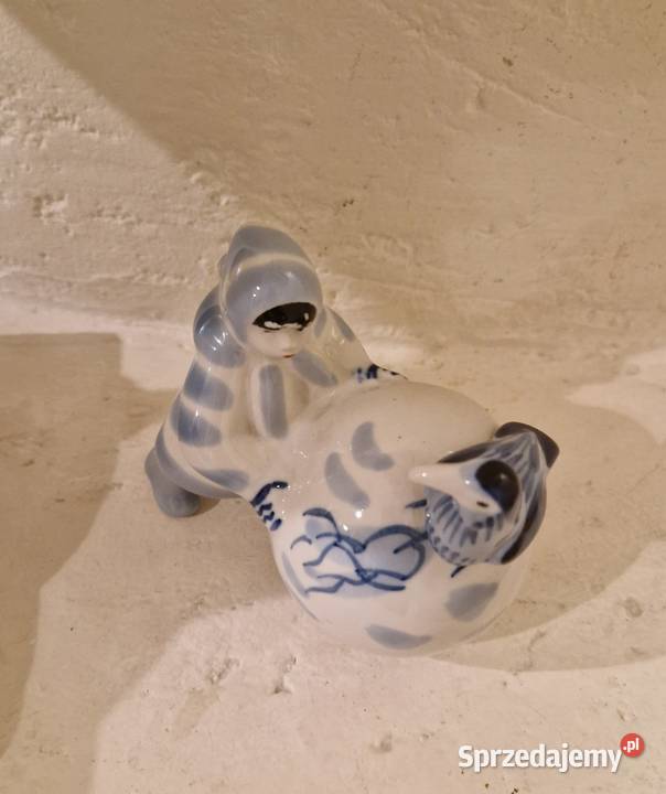 Figurka Szkodnik Ukraina Płonne ZSRR figura Porcelana i szkło Lublin sprzedam