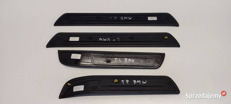 BMW F20 LISTWY NAKŁADKI PROGOWE KOMPLET MPAKIET