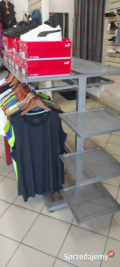 Stół regał ekspozycyjny sklepowy Sklep Zawiercie