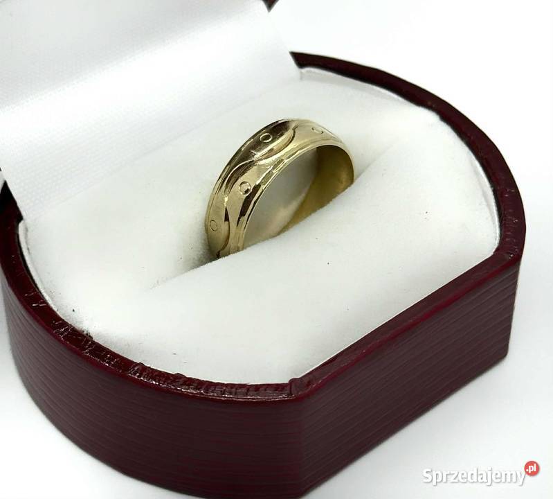 Złota obrączka pr585 377g R14 Elbląg