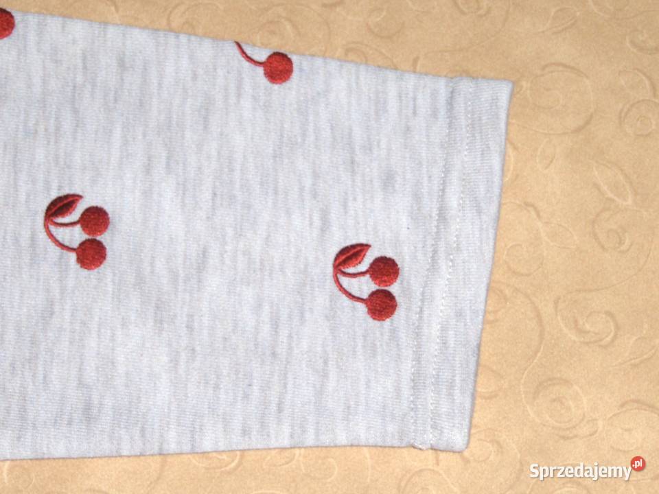 Ulla Popken Damska bluza w wisienki 5052 Bawełna Łódź