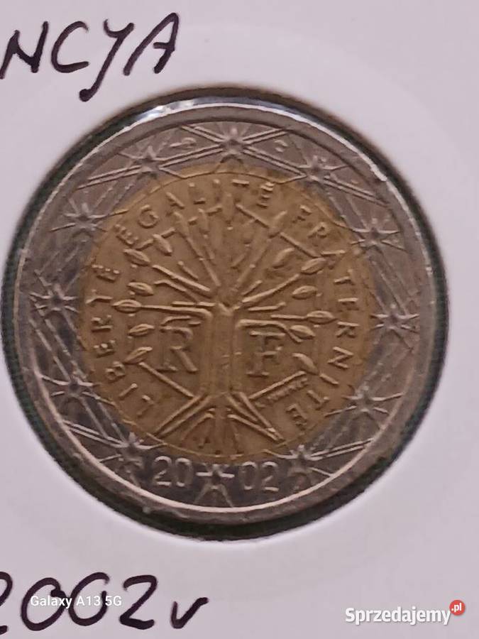 2 Euro Francja 2002 r Konin