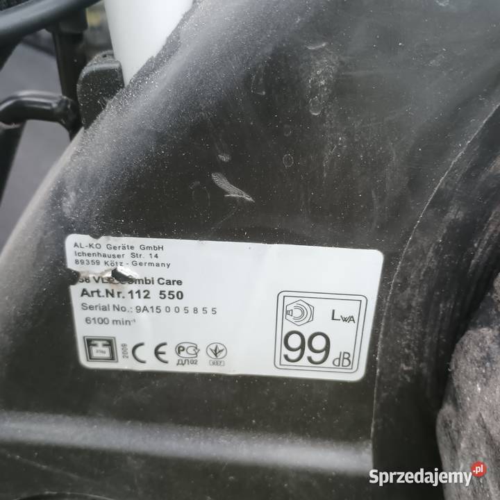 Wewrtykulator ALko 38 VLB Combi Care małopolskie sprzedam