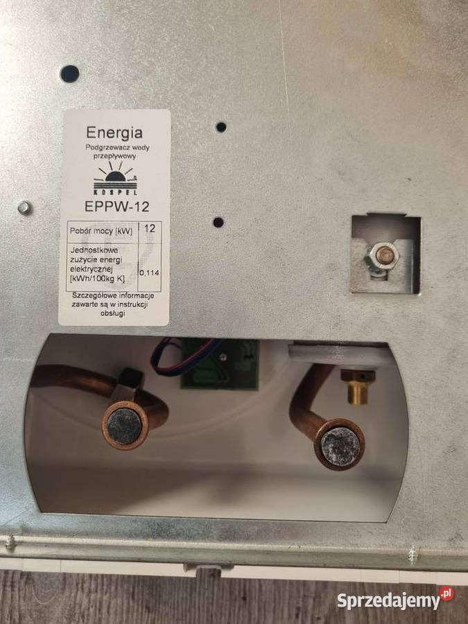 Elektryczny przepływowy podgrzewacz wody KOSPEL Solnica