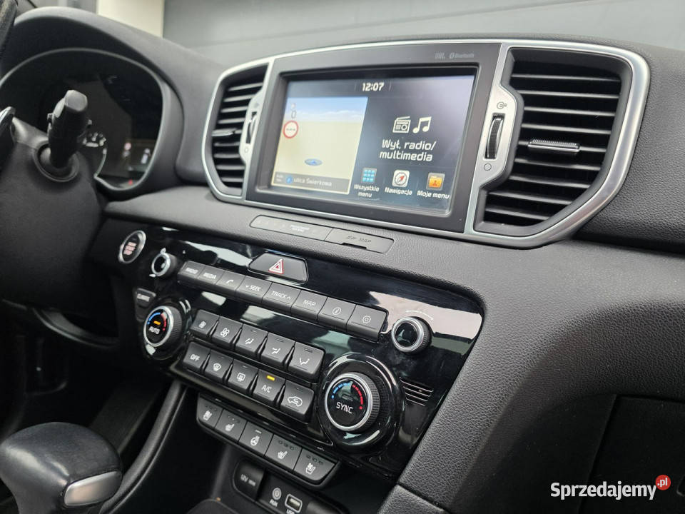 Kia Sportage 4x4 GTline bezwypadkowa DUŻYM elektrochrom. lusterko wst. Czarnków