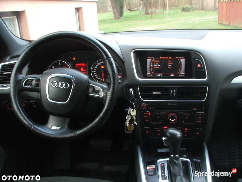 Audi Q5 QUATTRO SLINE 2010r 20 TDI mazowieckie Ostrów Mazowiecka