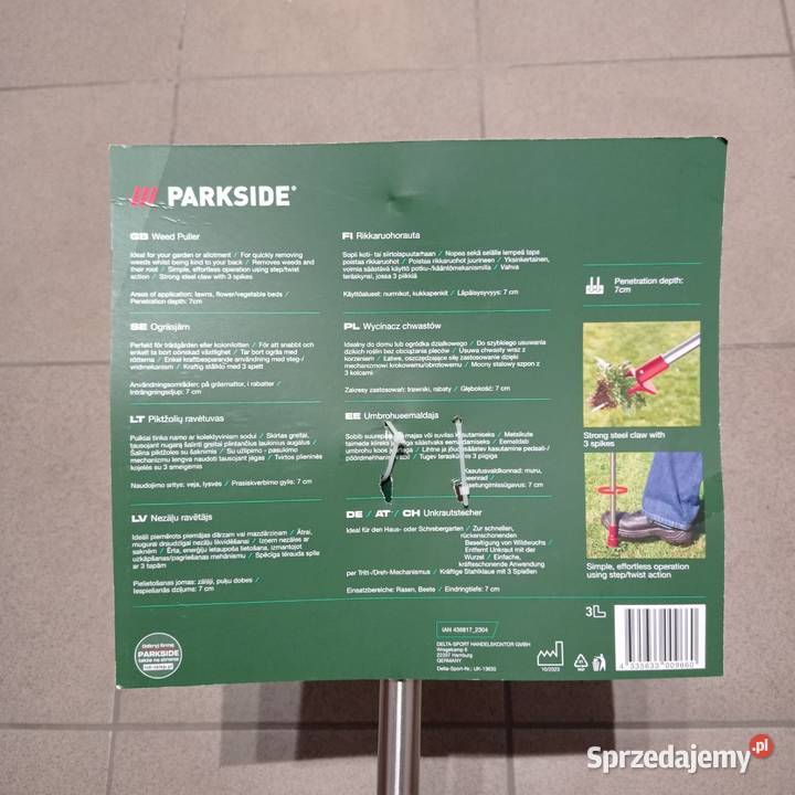 Wycinacz chwastów PARKSIDE Made im Germany nieuszkodzony zachodniopomorskie Kamień Pomorski sprzedam